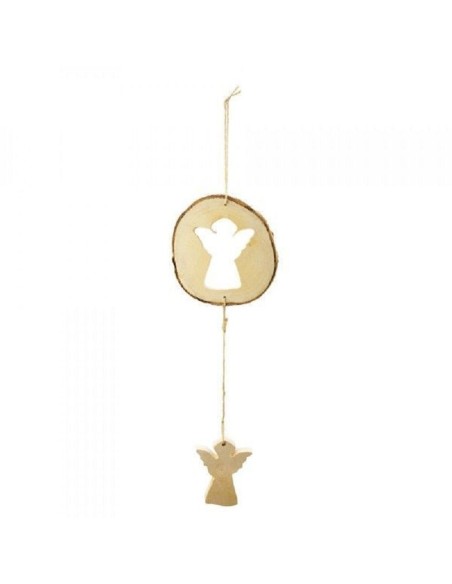 DECO A SUSPENDRE + ANGE L: 25CM