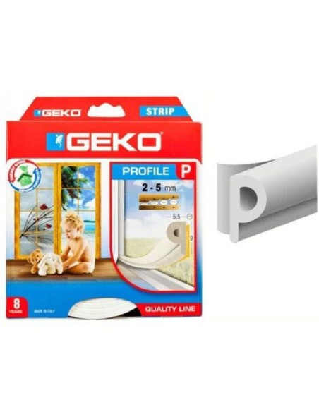GEKO JOINT EPDM PROFIL P BLANC