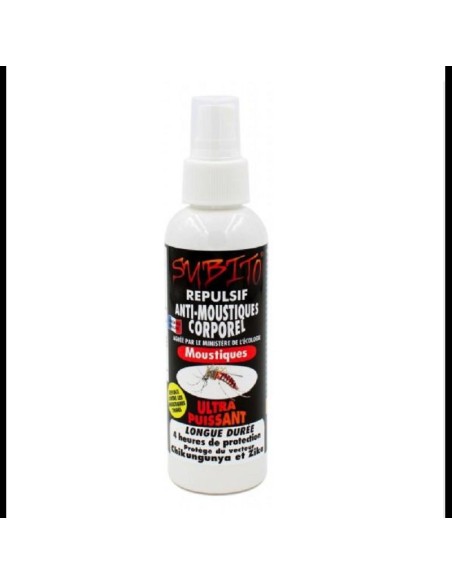 Subito - Répulsif anti-moustiques corporel ultra-puissant - Spray 150ml