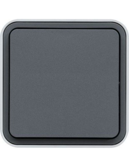 Cubyko Va et viens saillie gris IP55