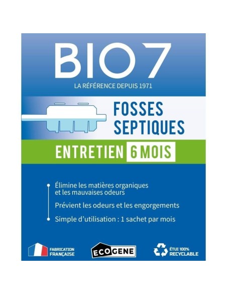 Bio7 Entretien Fosse Sept 480g - BIO 7