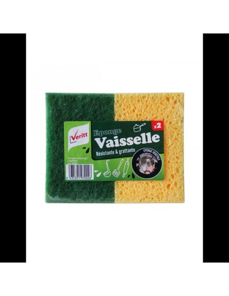 2 TAMPONS S/EPONGE VEGE  VERITT