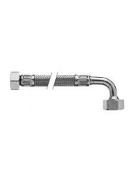 FLEXIBLE ALIM. INOX DF 3/4 - 3/4 L:500 DN13 PLAQUETTE 1 PIÈCE