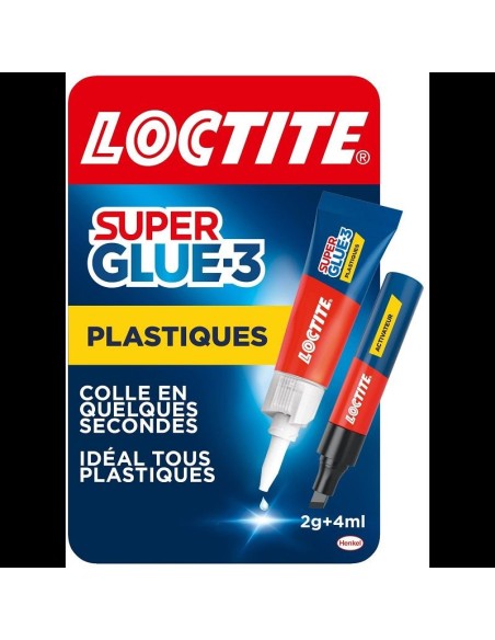 SUPERGLUE-3 SPECIAL PLASTIQ 2GR+4ML