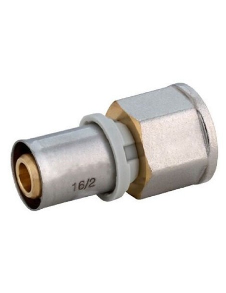 MULTICOUCHE A SERTIR MULTIPROFIL RACCORD DROIT M 3/4 - Ø20