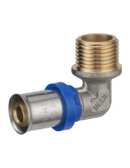 MULTICOUCHE A SERTIR MULTIPROFIL COUDE M 3/4 - Ø20