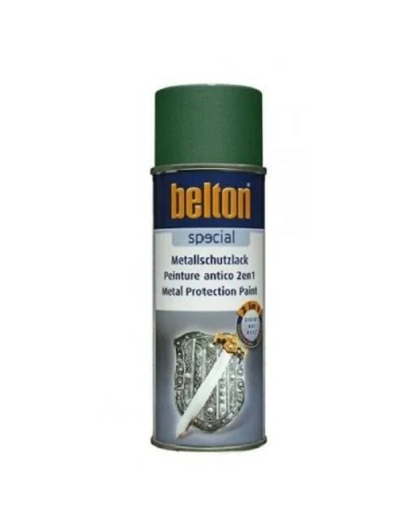 Aérosol peinture finition protection anticorrosion vert mousse 400ml BELTON