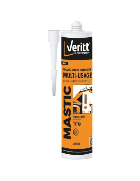 MASTIC COLLE POLY MULT USG GRIS 290