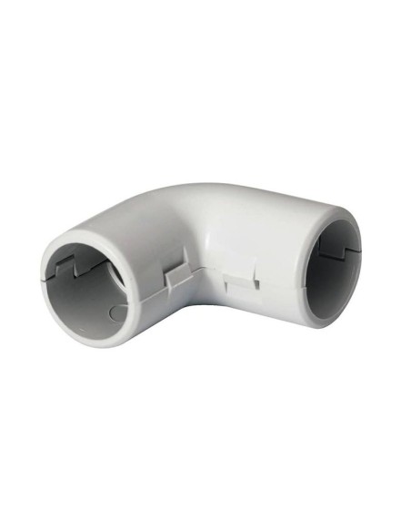COUDE EQUERRE Ø16 MM GRIS SACHET DE 2