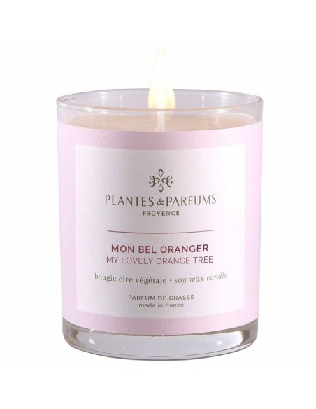 BOUGIE VEGETALE PARFUMEE 180G MON BEL ORANGER
