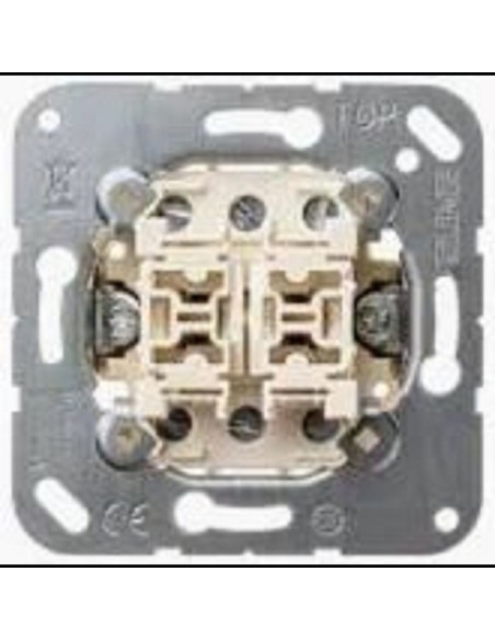 Interrupteur double 10 AX / 250 V ~ (mécanisme)