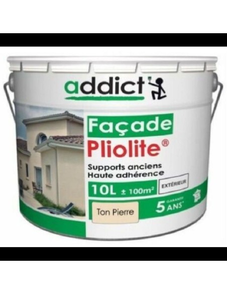 ADDICT FACADE 100% PLIOLIT.10L-TON PIERRE