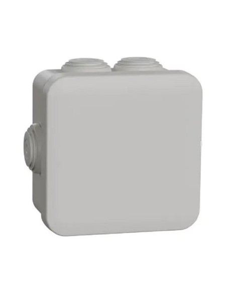 BOITE DE DÉRIVATION IP55 85X85 / P50 GRIS