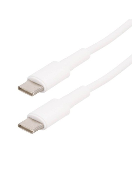 cordon USB C 3.2 Gen1 - C M/M 3A - blanc - 1m