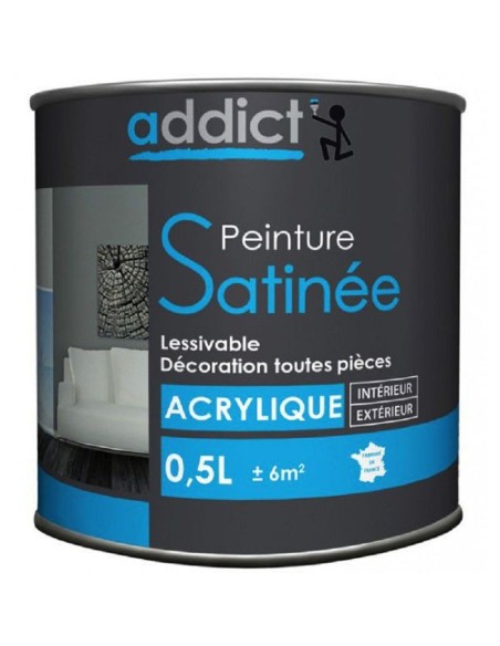 ADDICT M&BOIS SATIN 0L5 NOIR