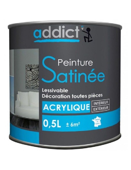 ADDICT M&BOIS SATIN 0L5 GALET