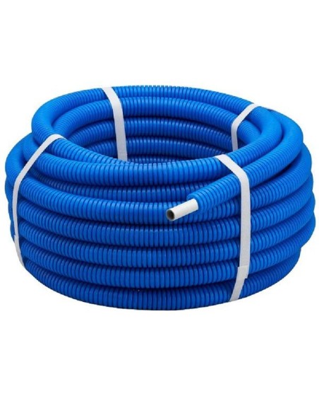 multicouche tube gainé BLEU en couronne Ø20 longueur 25 m