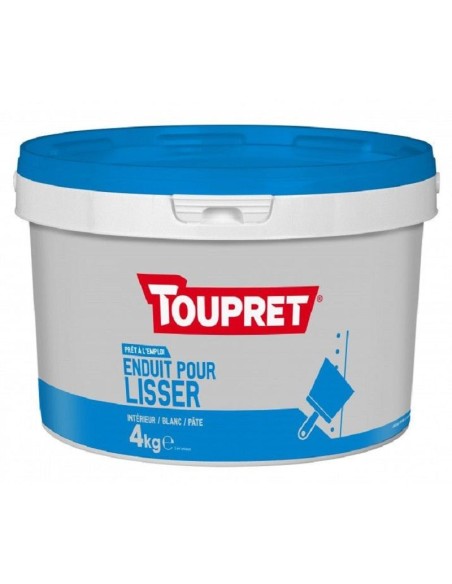 ENDUIT POUR LISSER PATE SEAU 4KG