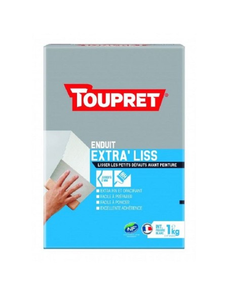ENDUIT EXTRA LISSAGE POUDRE 1KG