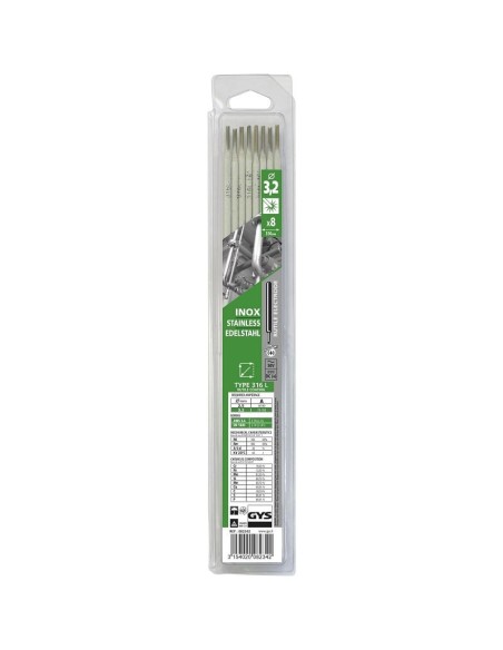 ETUI 8 ELECTRODES INOX     3,2