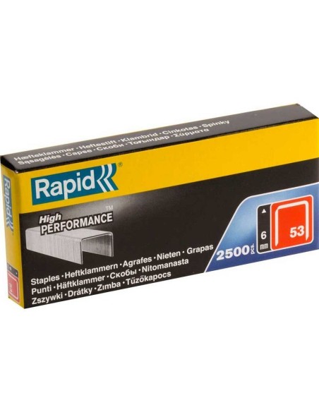 BOITE 2500 AGRAFES N53 53/6 MM